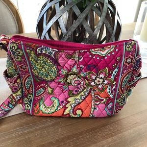 Vera Bradley Pink Swirls Crossbody Purse